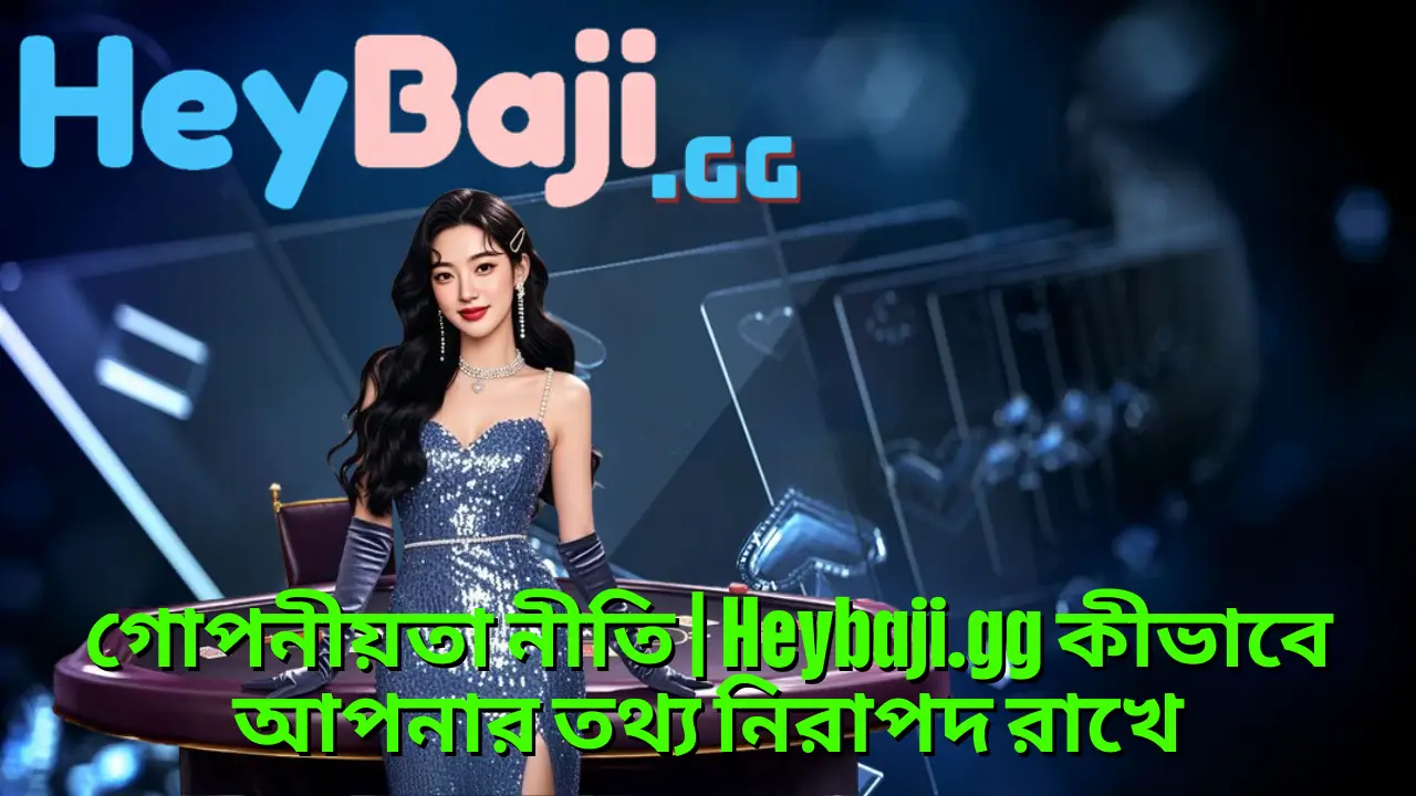 গোপনীয়তা নীতি | Heybaji.gg কীভাবে আপনার তথ্য নিরাপদ রাখে
